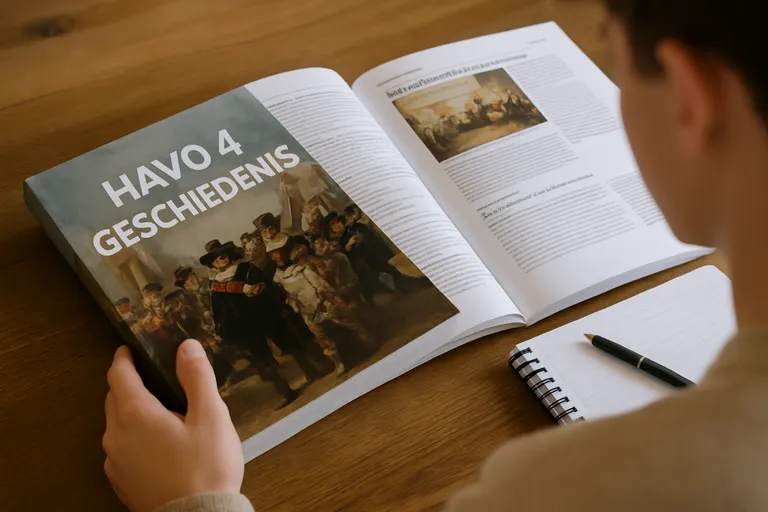 Het juiste geschiedenis boek HAVO 4 kiezen en gebruiken