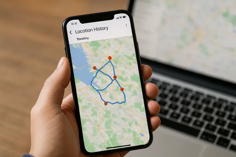 Locatie geschiedenis bekijken