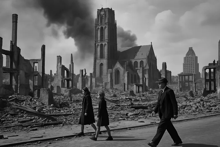 Oorlog, bombardement en wederopbouw (1940-1968)